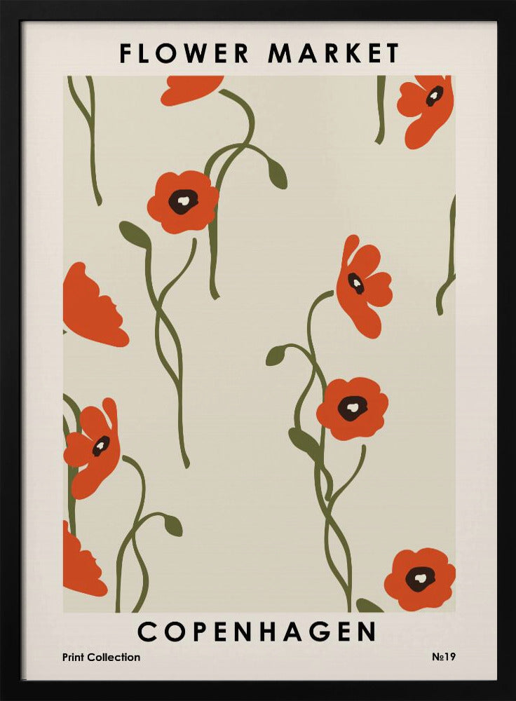 Blumenmarkt Kopenhagen | Poster