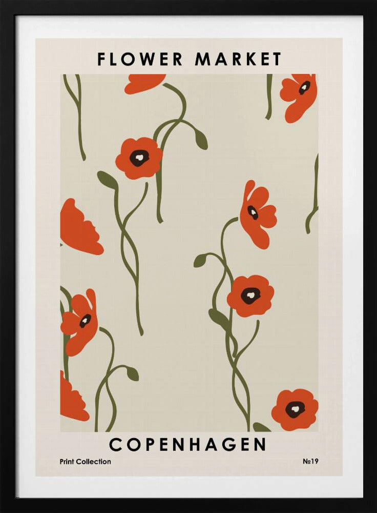 Blumenmarkt Kopenhagen | Poster