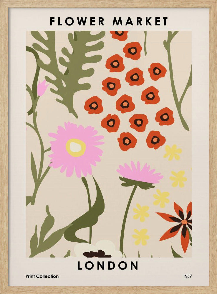 Blumenmarkt London | Poster