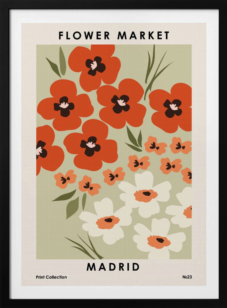Blumenmarkt Madrid | Poster