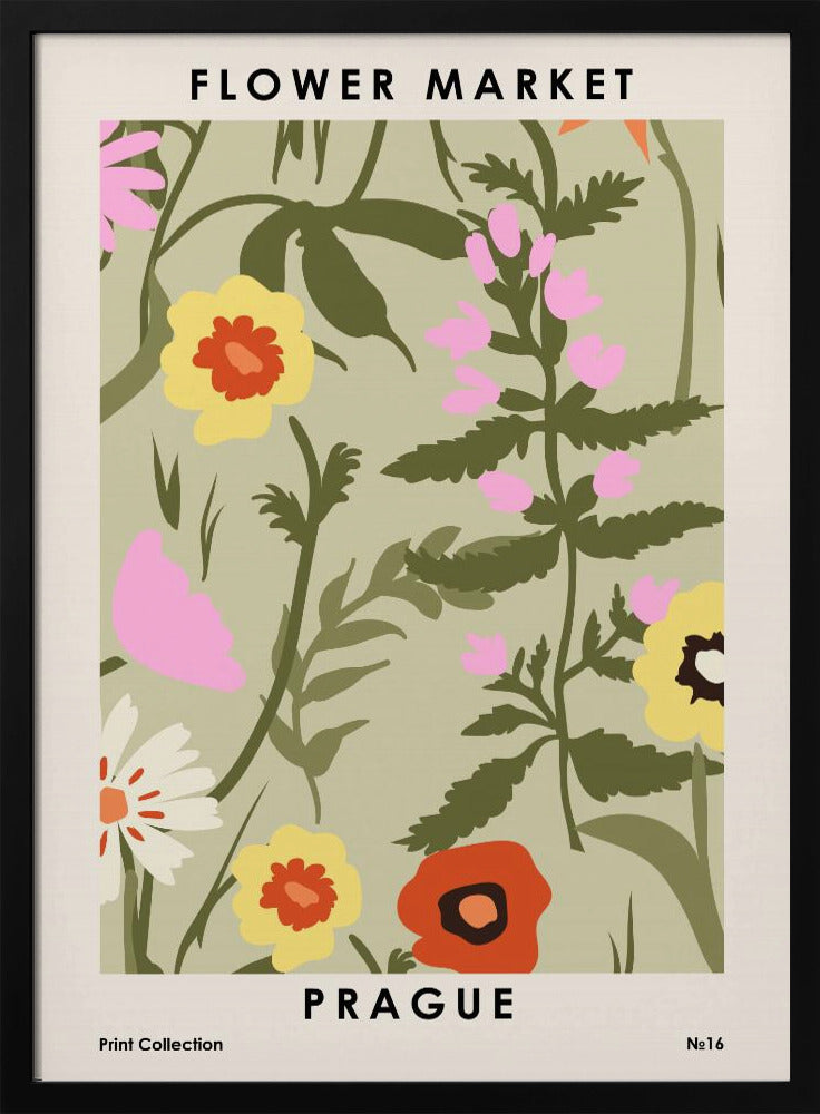 Blumenmarkt Prag | Poster