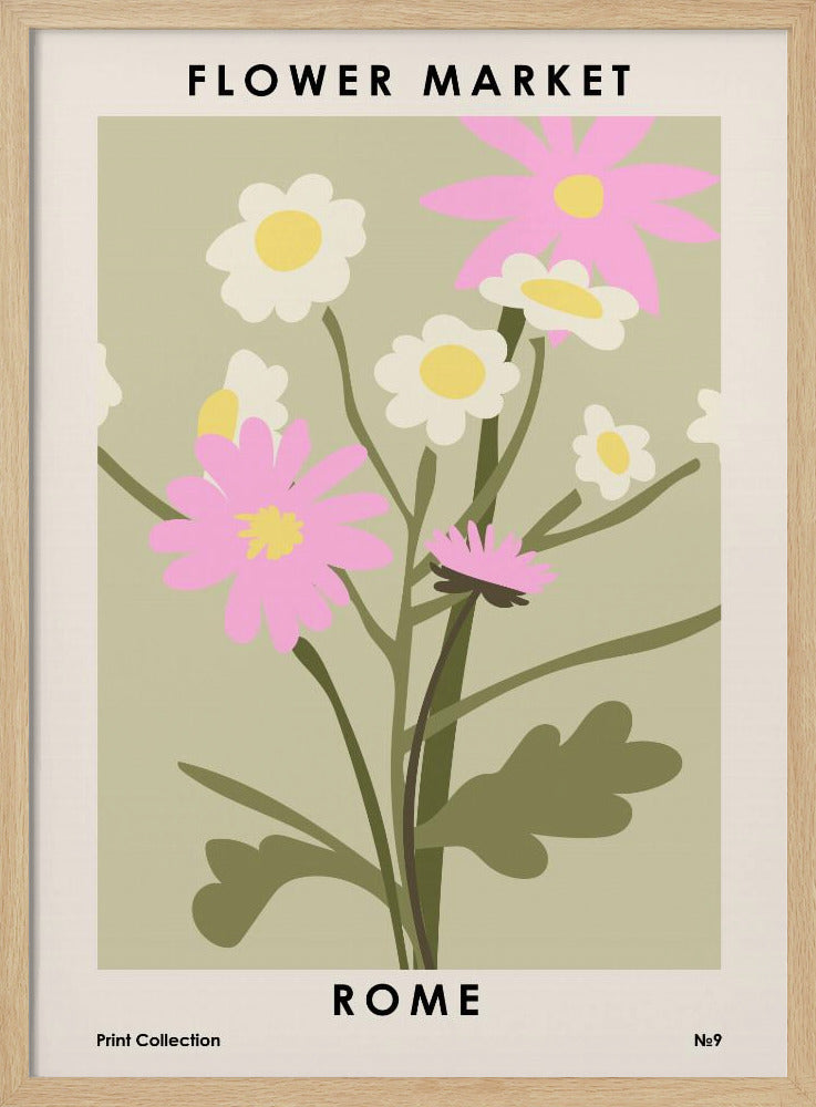 Blumenmarkt Rom | Poster