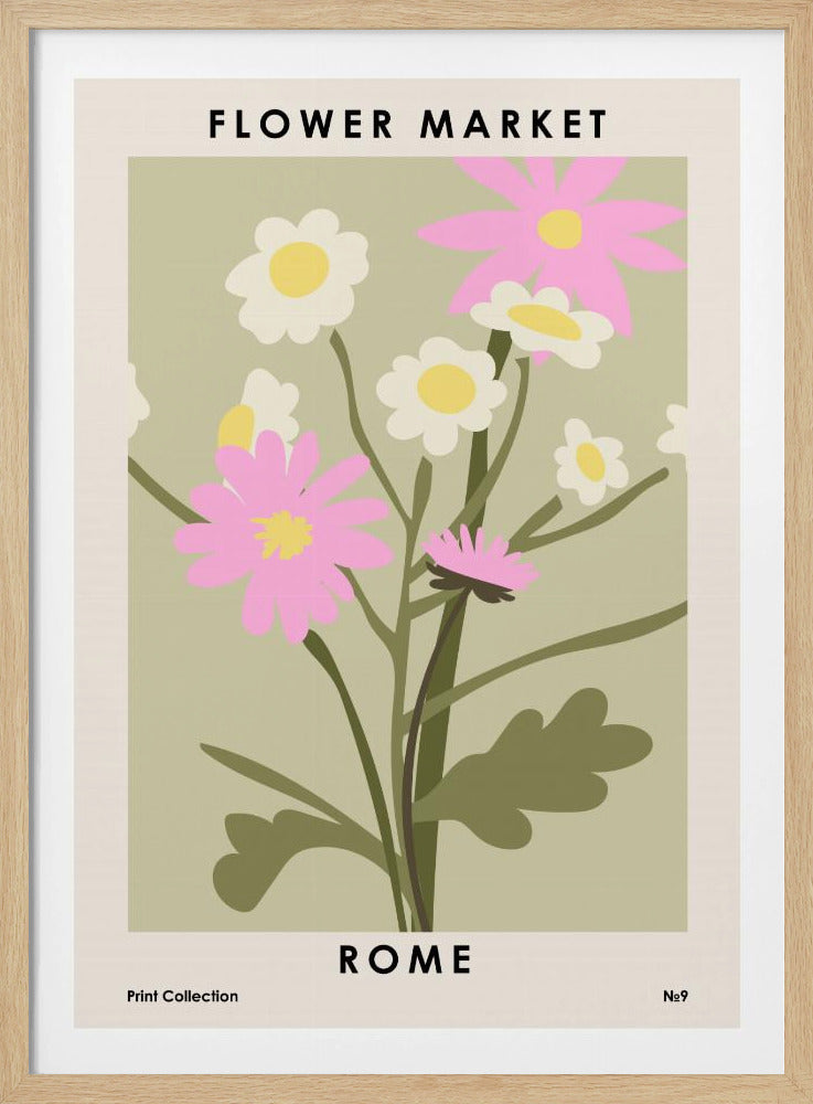 Blumenmarkt Rom | Poster