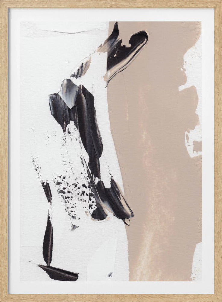 Monochrome Eleganz | Poster