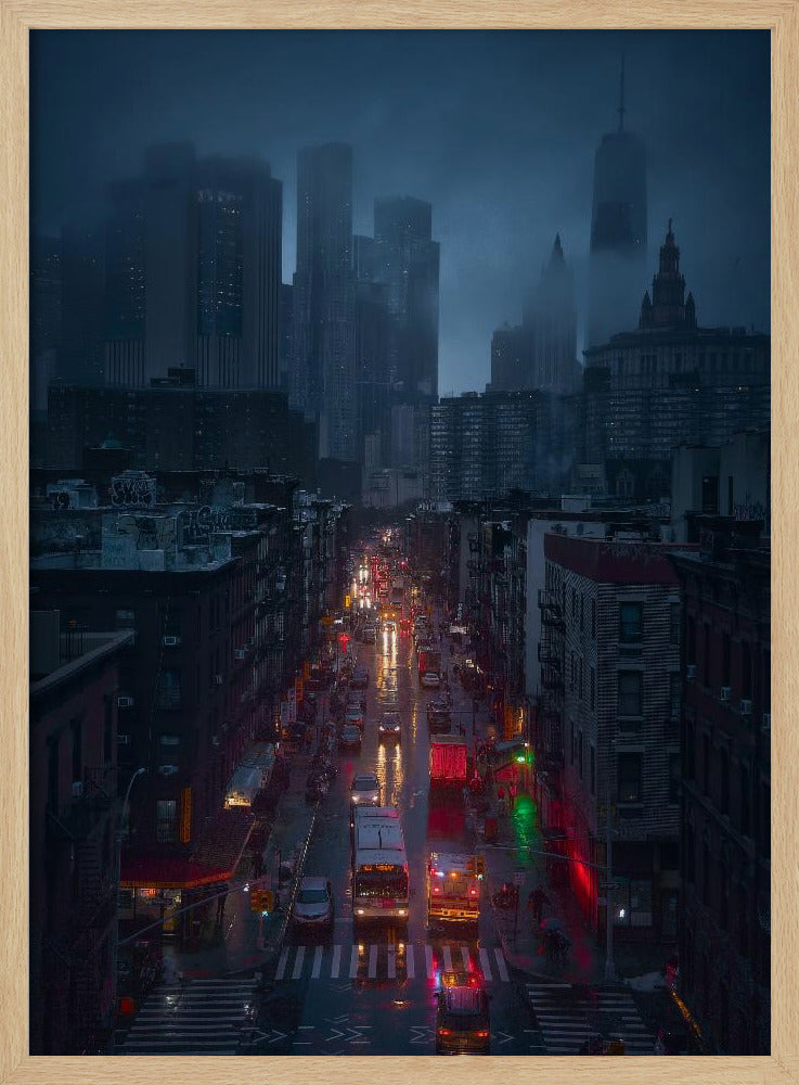 Regen in Chinatown | Poster