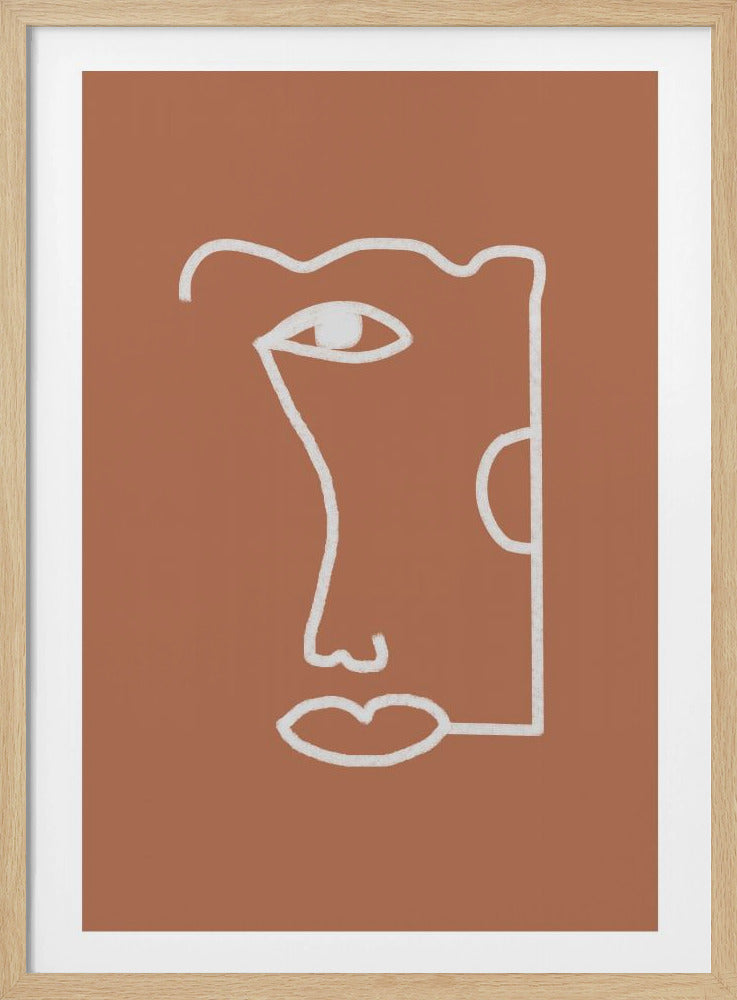 Abstrakte Konturen | Poster