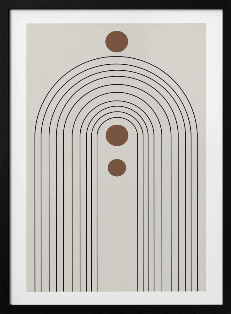 Retro Rainbow Echoes | Poster