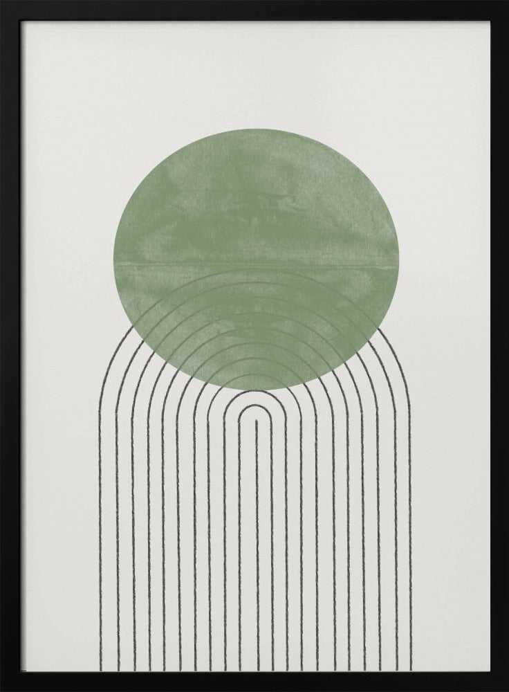Grüne Orbit Echoes | Poster
