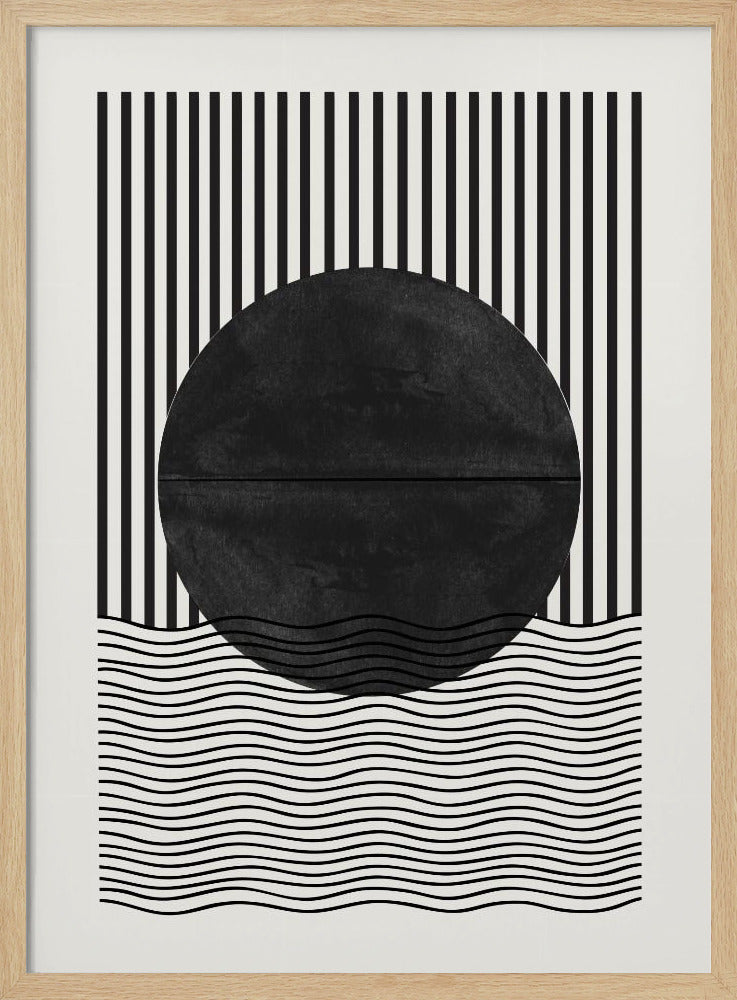 Monochrome Eclipse | Poster