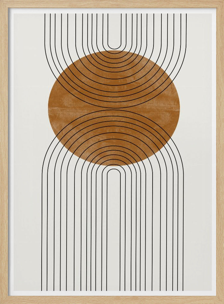 Kreisförmige Harmonie | Poster
