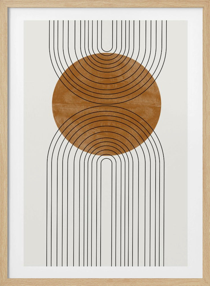 Kreisförmige Harmonie | Poster