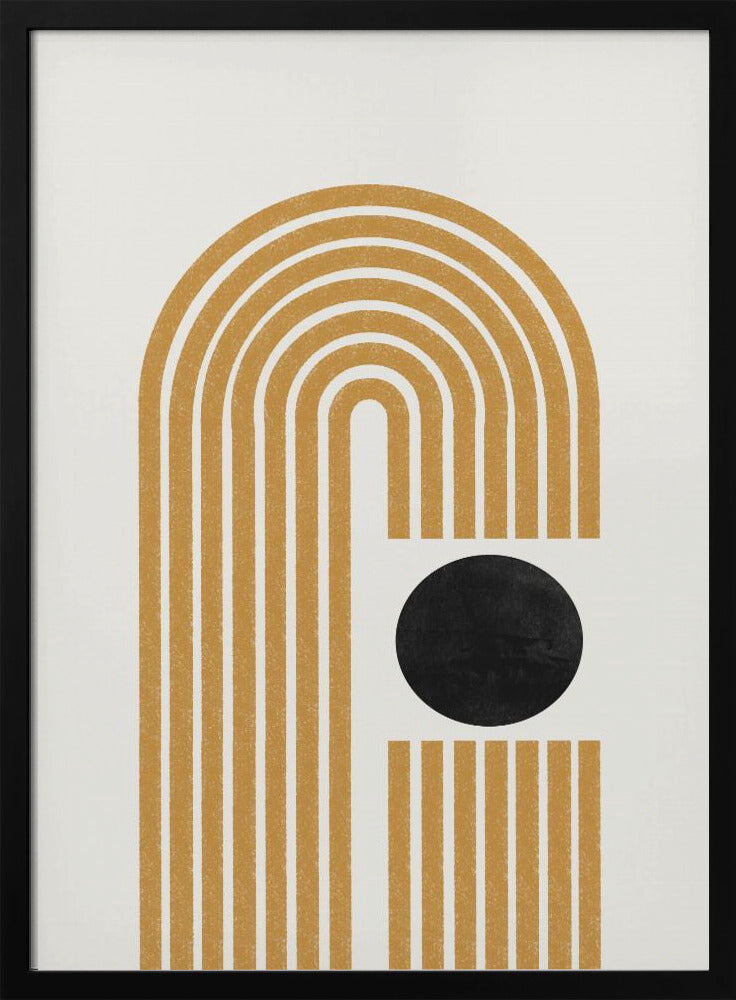 Golden Echo Paths | Poster