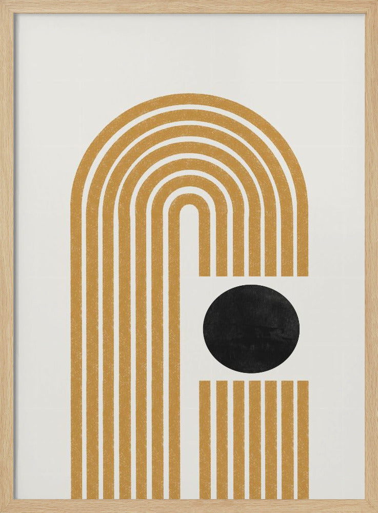 Golden Echo Paths | Poster
