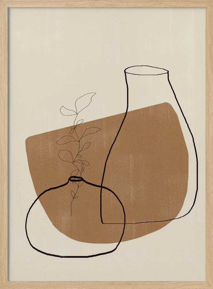 Gefäße und Stille | Poster