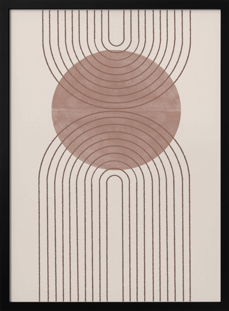 Geschwungene Wege | Poster