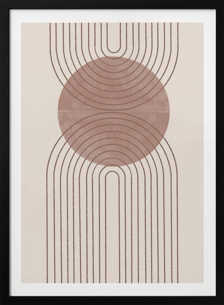 Geschwungene Wege | Poster