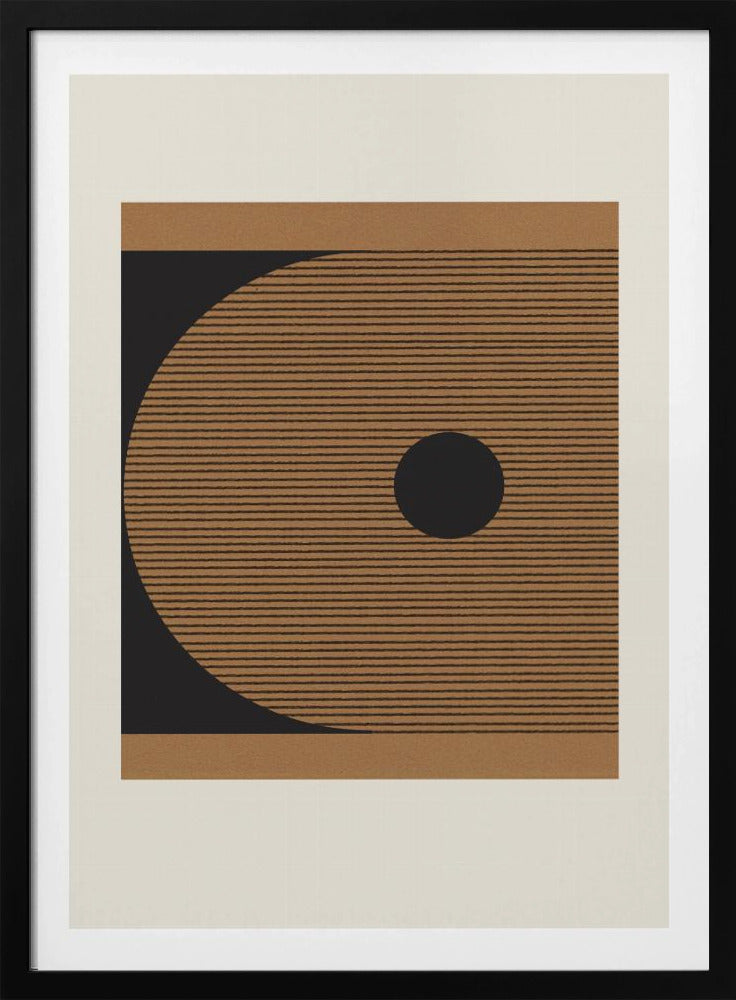 Geometrische Sonnenfinsternis | Poster