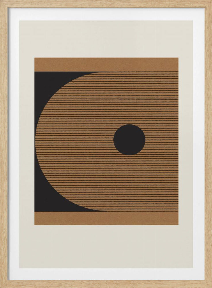 Geometrische Sonnenfinsternis | Poster