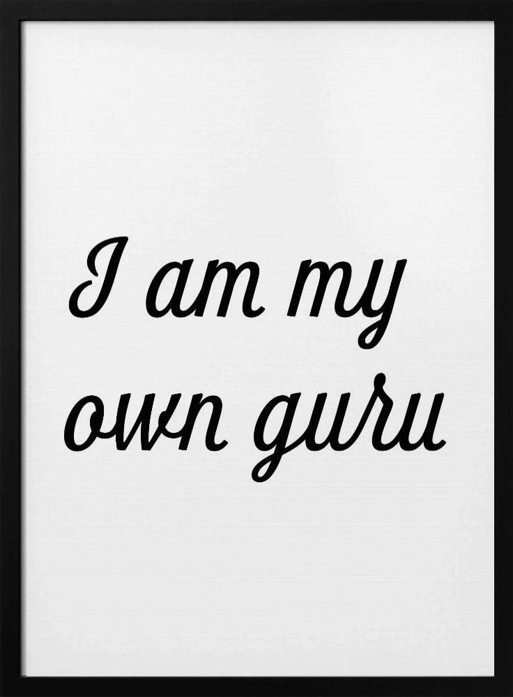 Ich bin mein eigener Guru | Poster