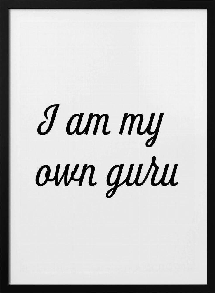 Ich bin mein eigener Guru | Poster