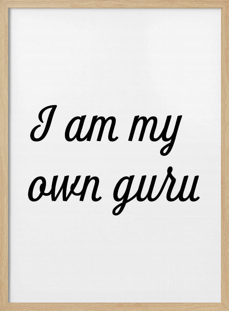 Ich bin mein eigener Guru | Poster