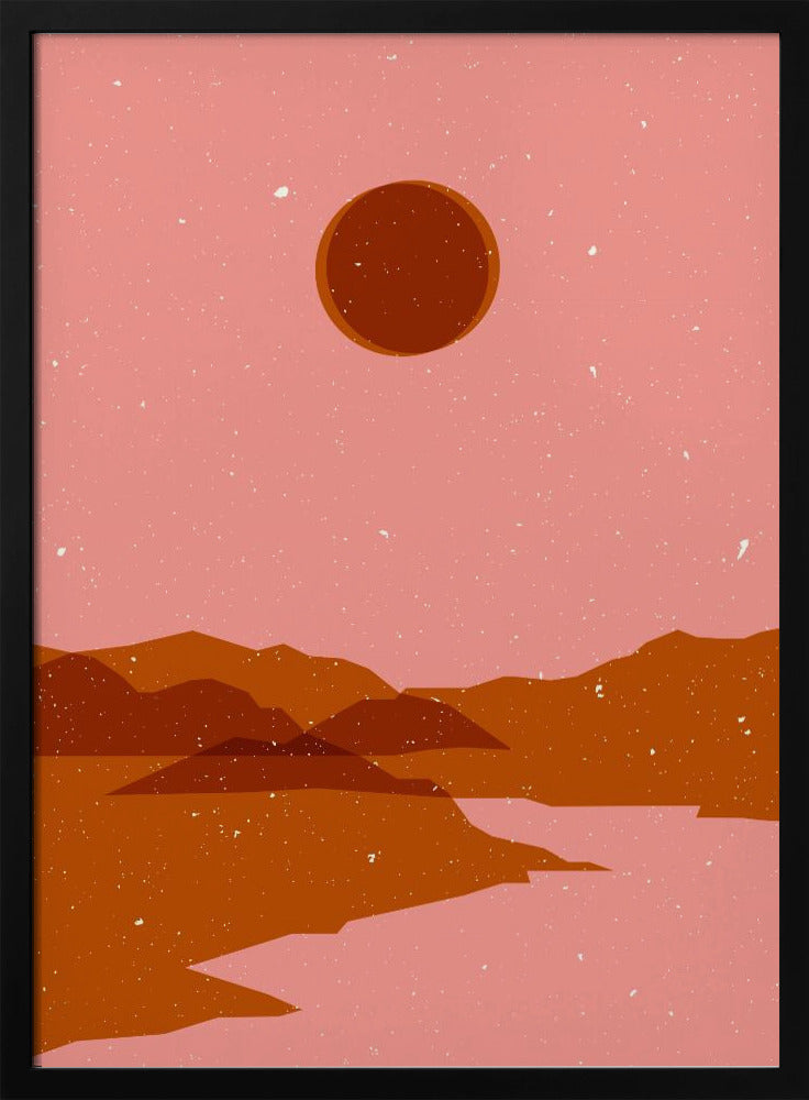 Mondlandschaft | Poster