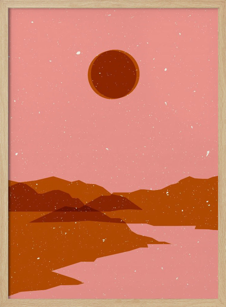 Mondlandschaft | Poster