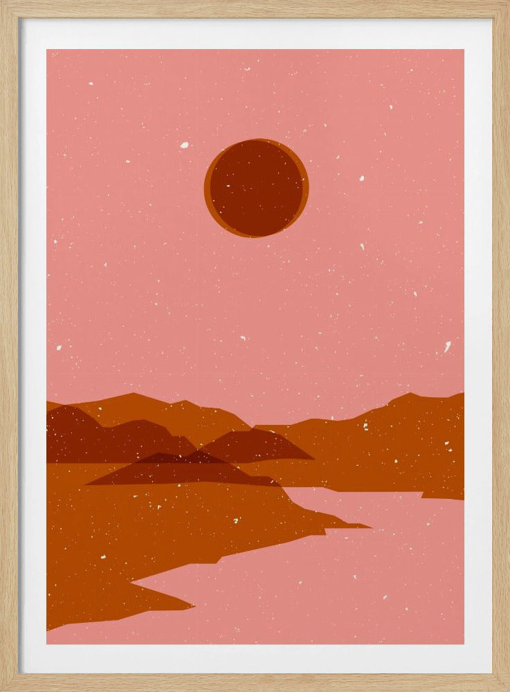 Mondlandschaft | Poster