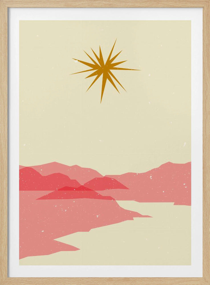 Sonnige Landschaft | Poster