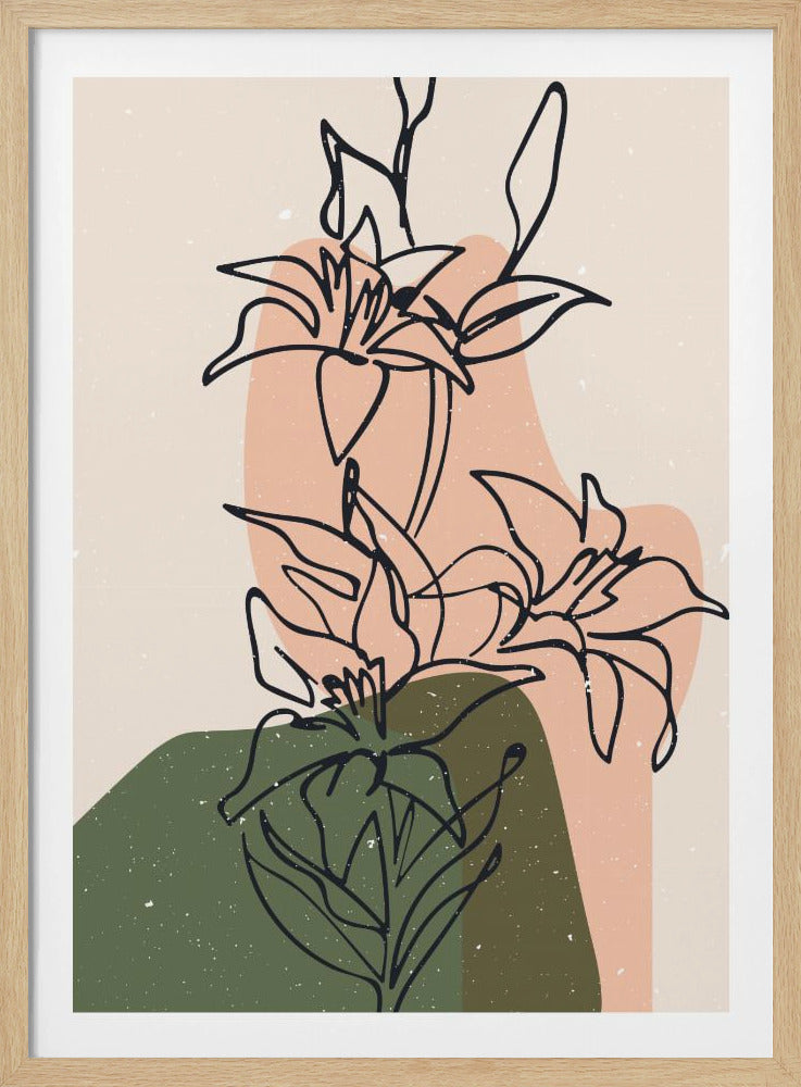 Abstrakte Komposition 17 | Poster