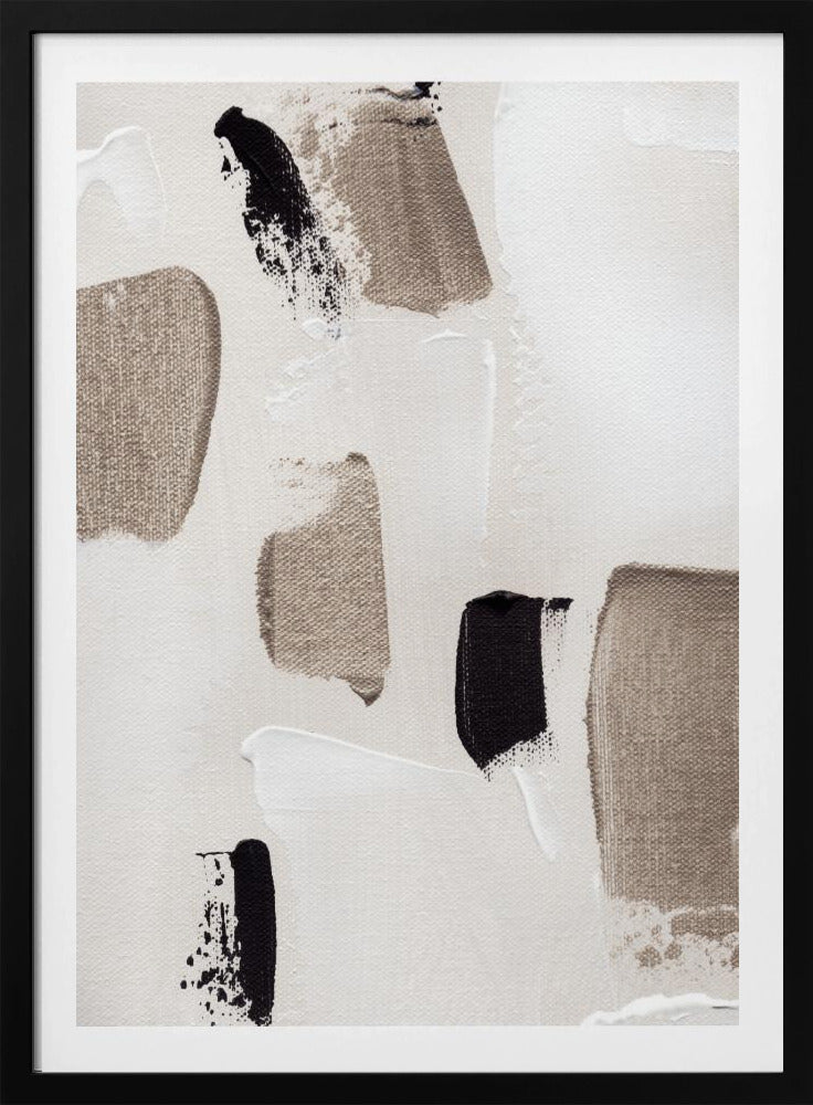 Abstrakte Wischbewegungen | Poster
