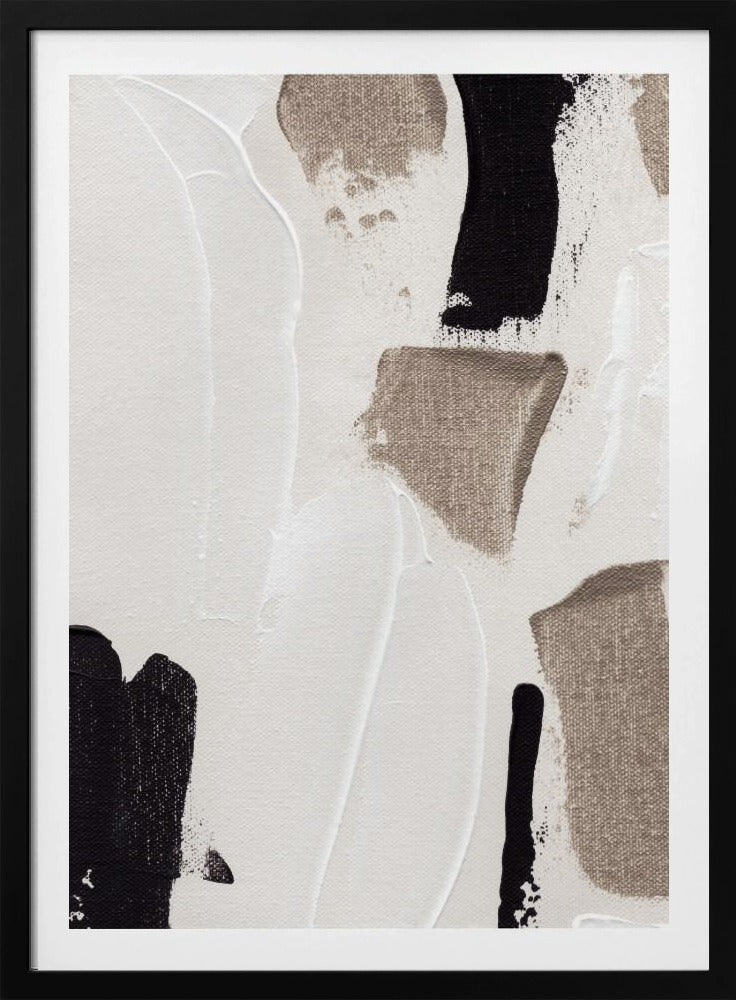 Abstrakte Wischbewegungen | Poster