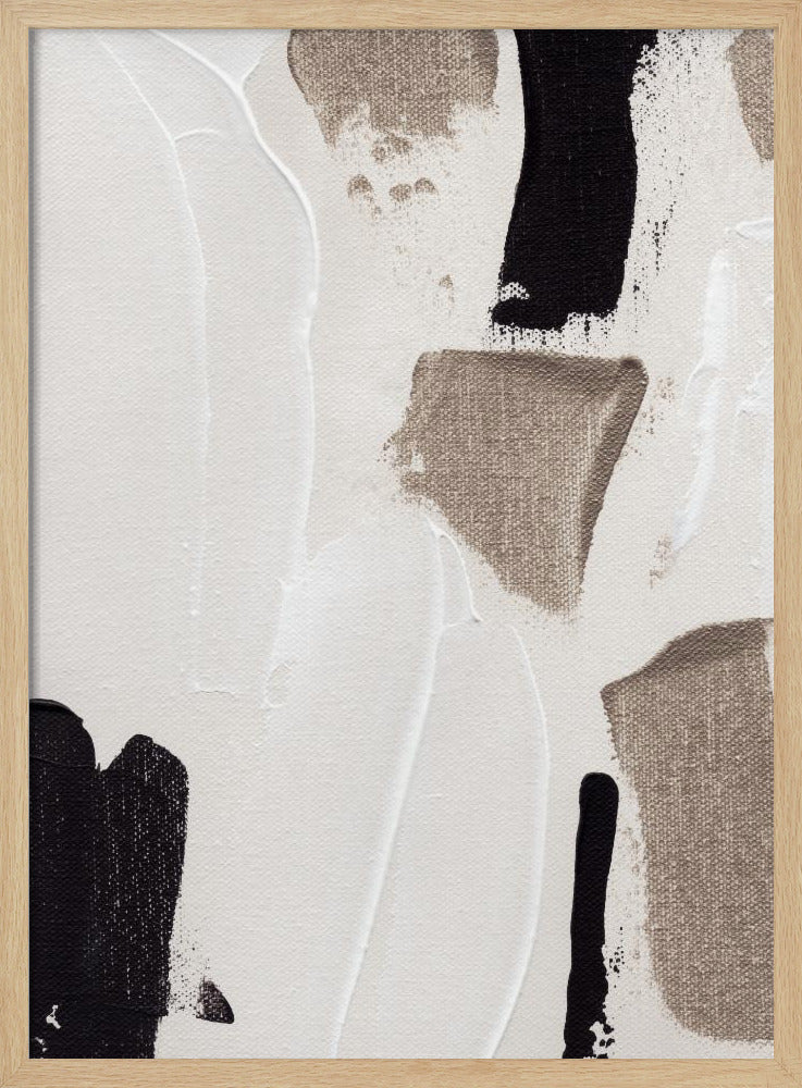 Abstrakte Wischbewegungen | Poster