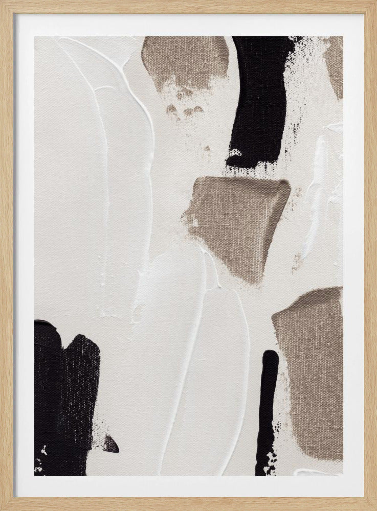 Abstrakte Wischbewegungen | Poster