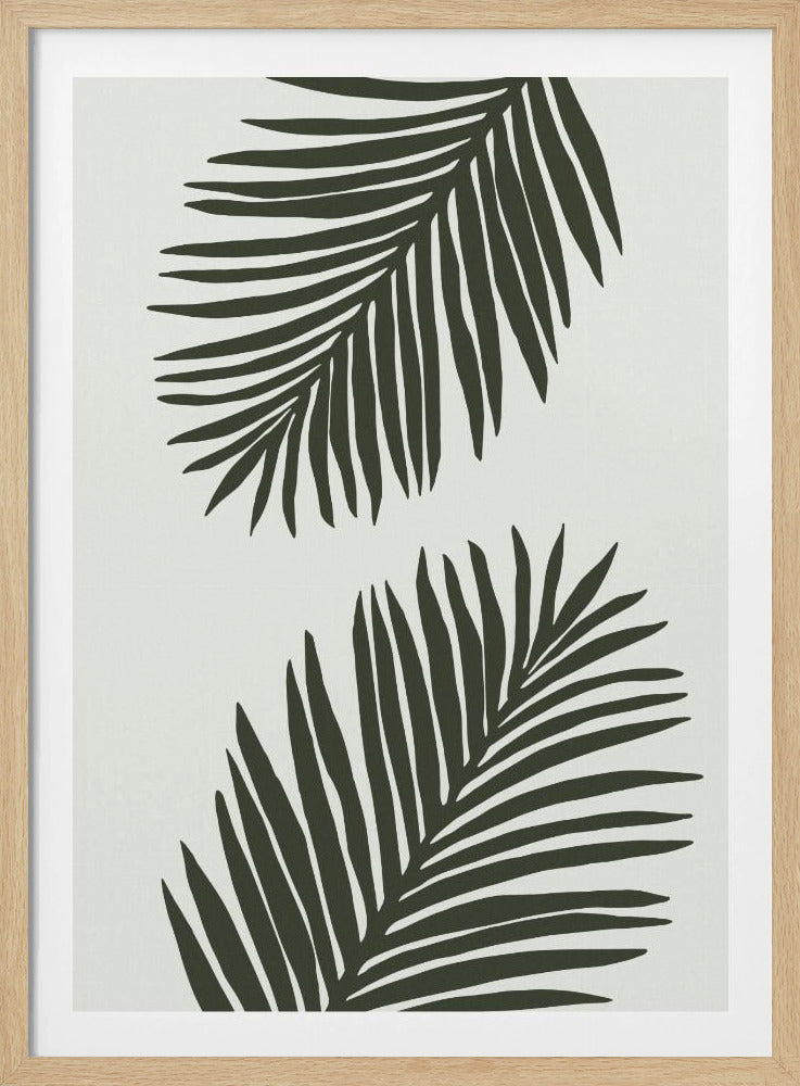PALMBLATT 04 GRÜN | Poster