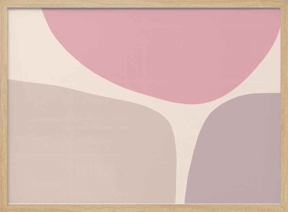 Farbharmonie-Fluss | Poster