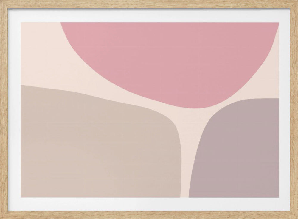 Farbharmonie-Fluss | Poster