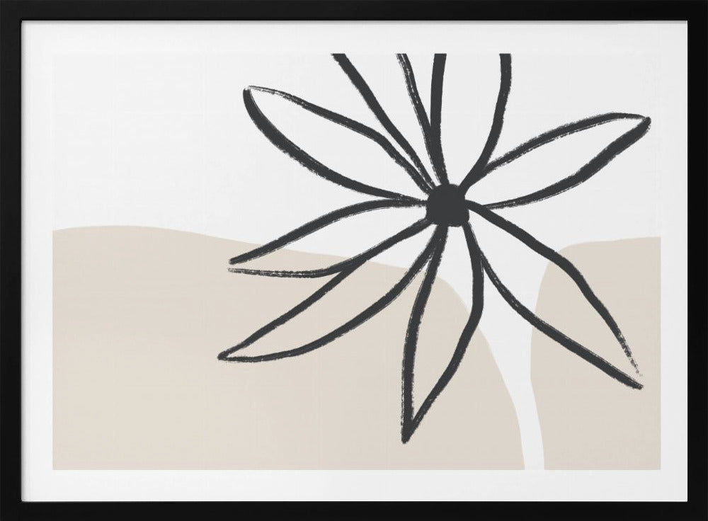 Blume und Creme | Poster