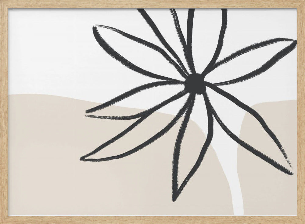 Blume und Creme | Poster