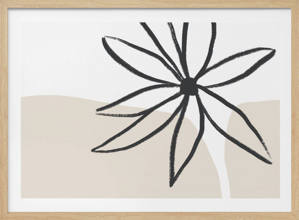 Blume und Creme | Poster