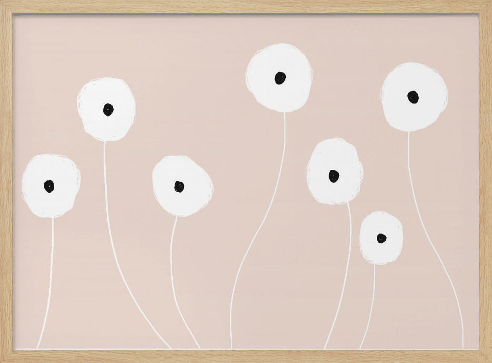 Skandinavische Blumen | Poster
