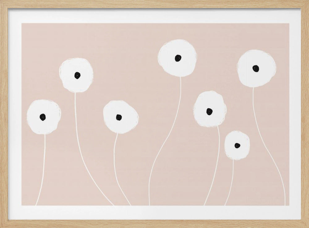 Skandinavische Blumen | Poster