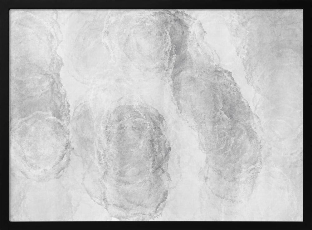 Monochrome Marmorstruktur | Poster