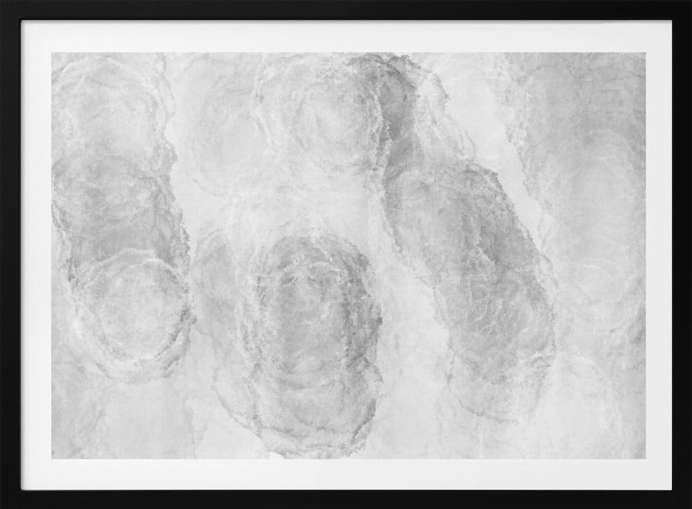 Monochrome Marmorstruktur | Poster