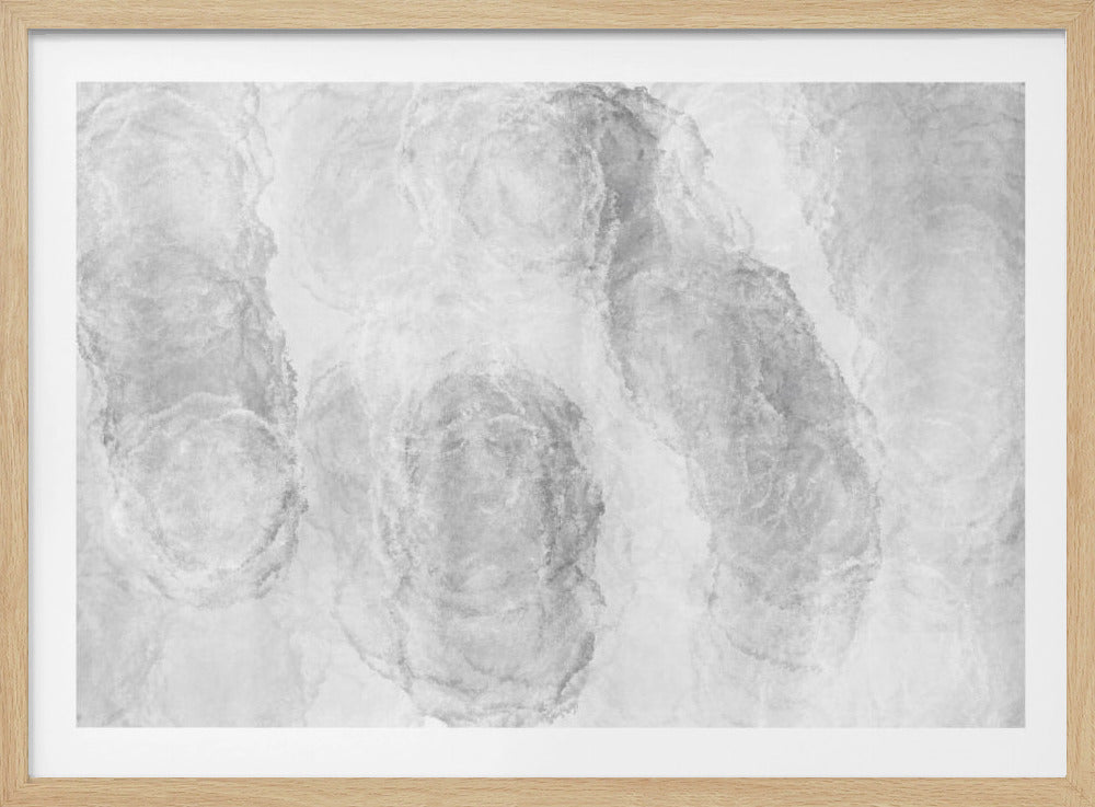 Monochrome Marmorstruktur | Poster