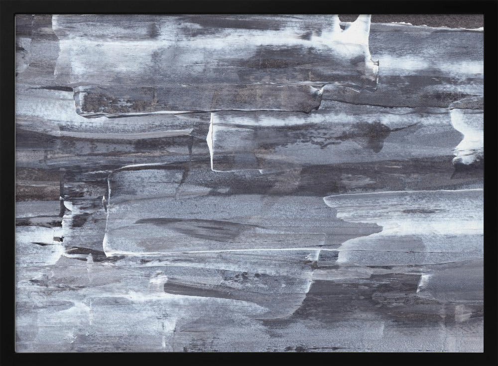 Monochromes Treibholz | Poster
