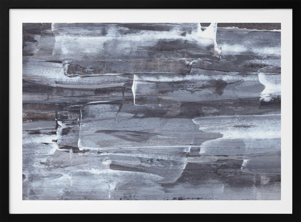 Monochromes Treibholz | Poster