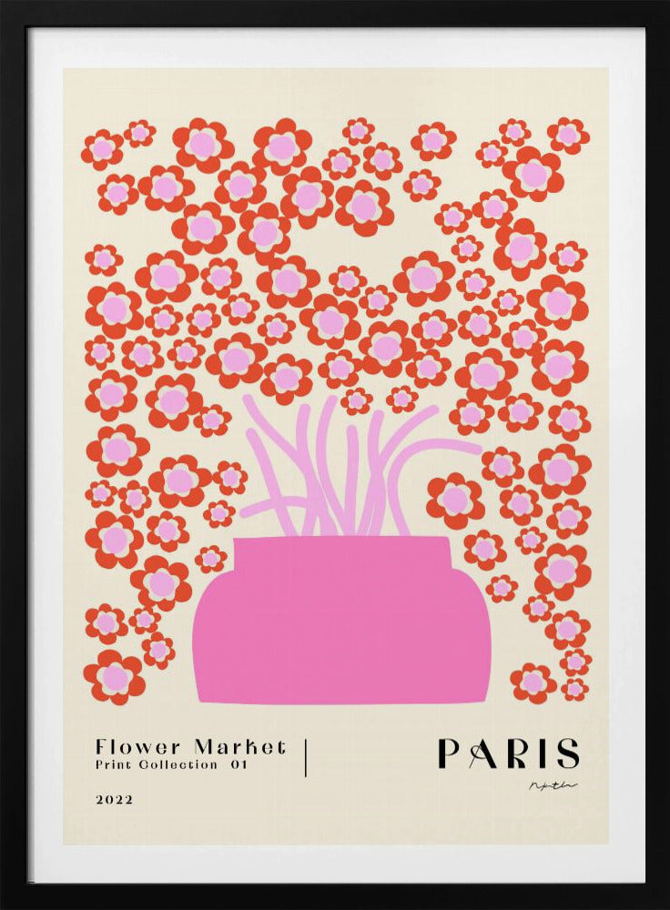 Blumenmarkt. Paris | Poster