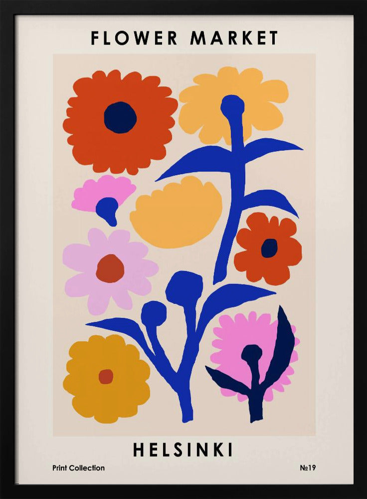 Blumenmarkt. Helsinki | Poster
