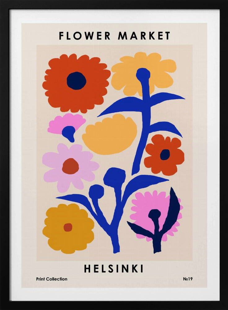 Blumenmarkt. Helsinki | Poster